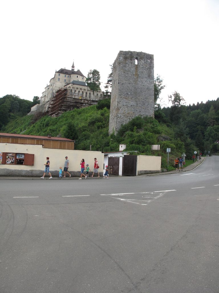 The castle seen from the north
