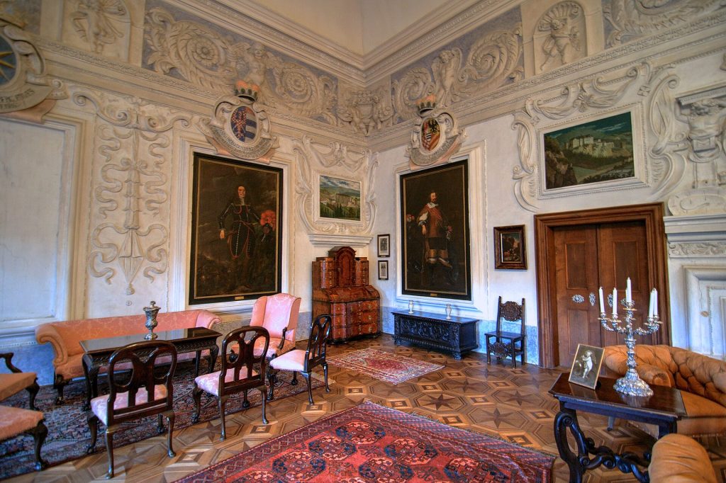Another view of the Knights Hall