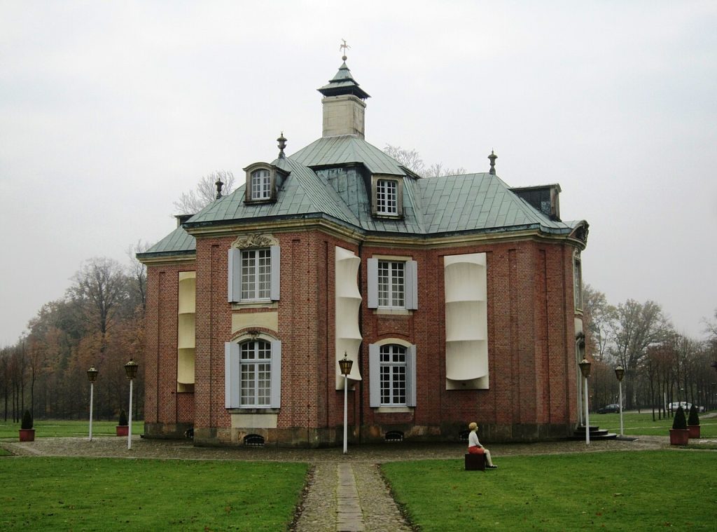 The main pavilion