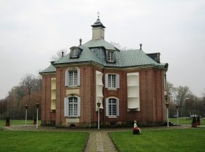 The main pavilion
