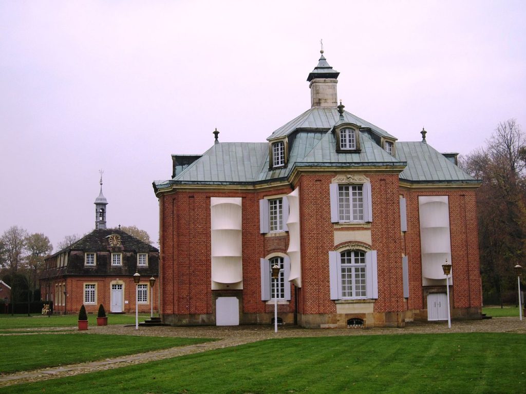 The palace in summer