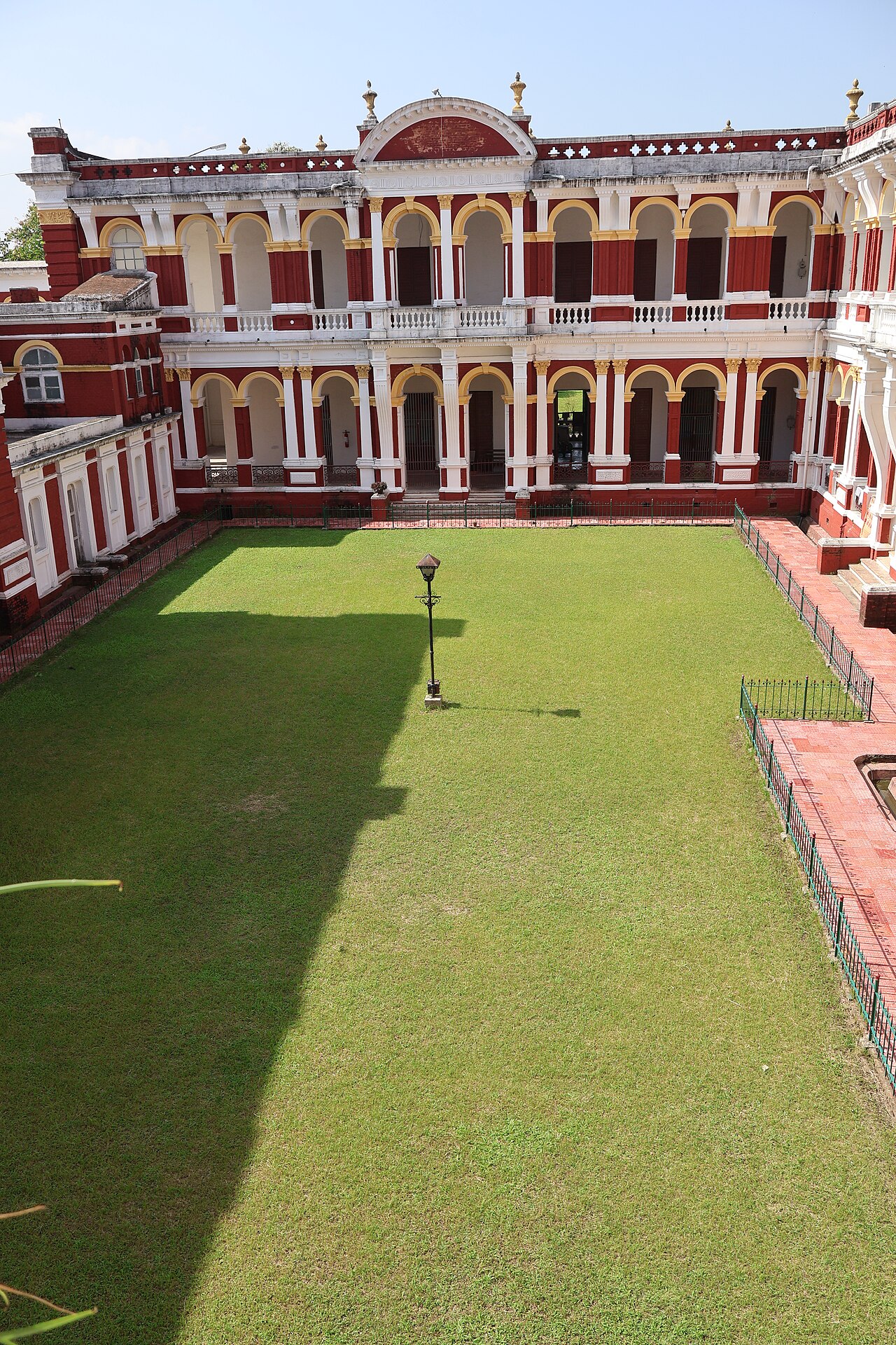 The palace seen across its lawns