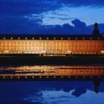 The Electoral Palace of Bonn at night