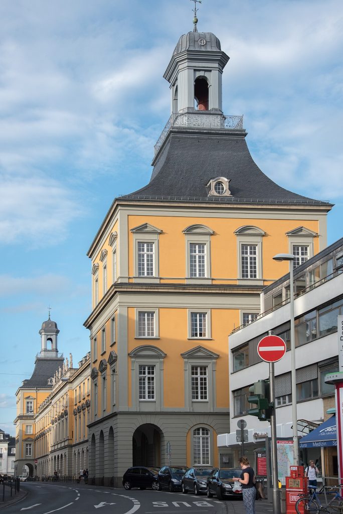 The palace in summer