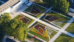 The forecourt of the Electoral Palace in Koblenz