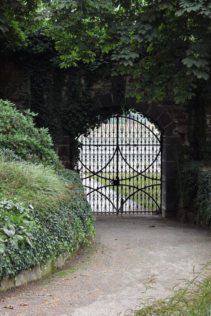 The palace garden