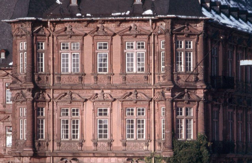The east facade of the Electoral Palace in Mainz
