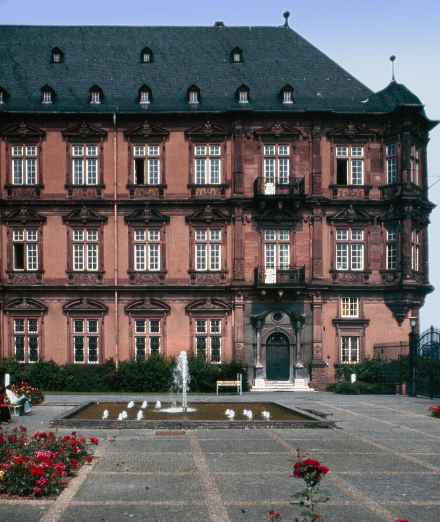 The south front of the palace