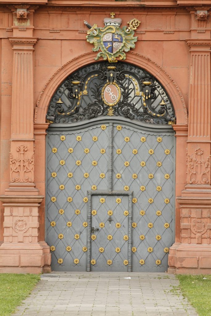 The gate of the Electoral Palace