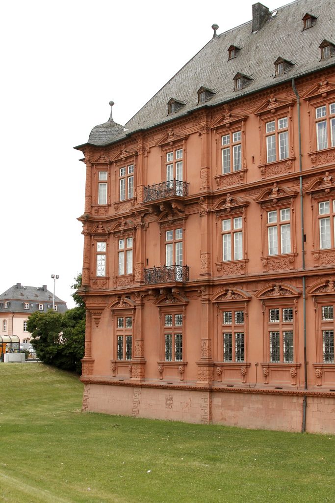 A corner of the palace