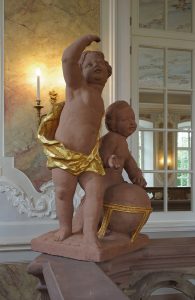 Sculptures on the palace