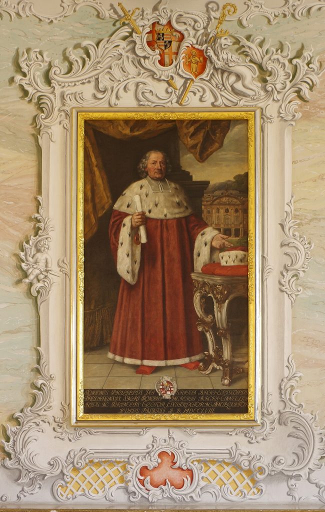 Another detail of the rococo wing