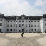 Engers Palace seen from the Rhine
