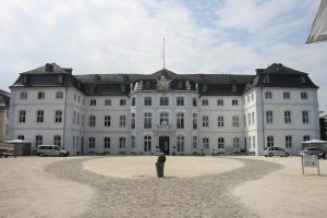 Engers Palace seen from the Rhine