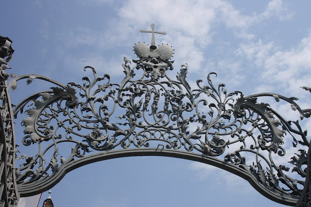 The palace facade