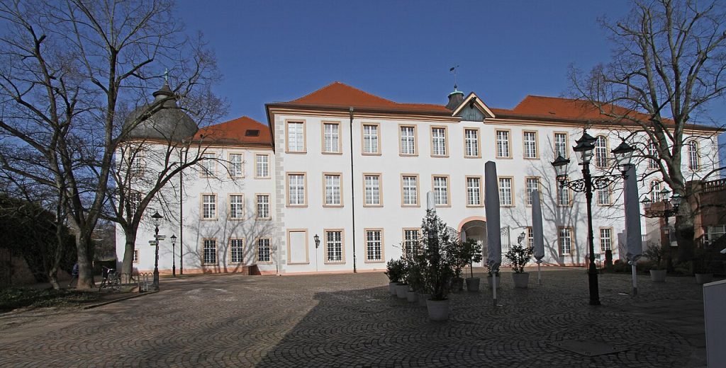 Ettlingen Palace and the Asam Hall of a Baroque Margravine