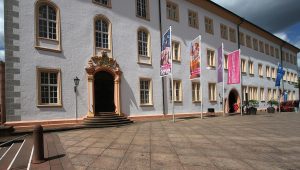 Ettlingen Palace on a sunny day