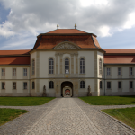 The front of Fasanerie Palace