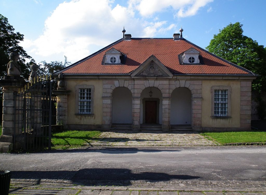 The gatehouse of Fasanerie