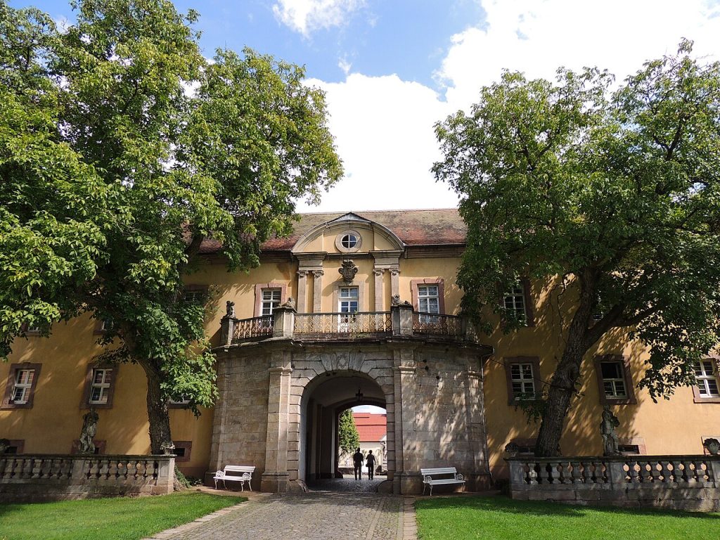A view of Fasanerie Palace