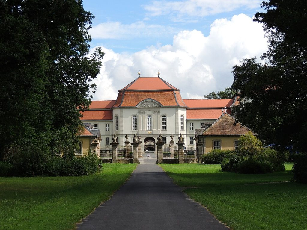The palace facade
