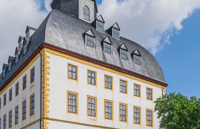 Friedenstein Palace above Gotha