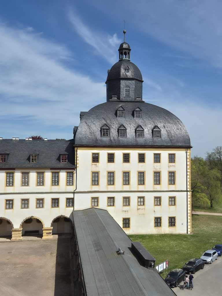 The east tower of Friedenstein