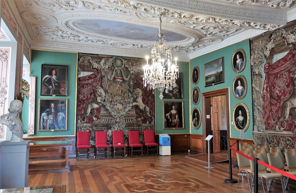 Inside Friedenstein Palace