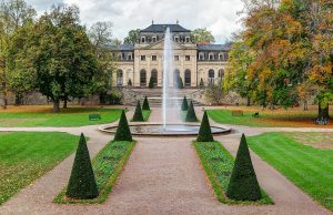 The palace garden of Fulda