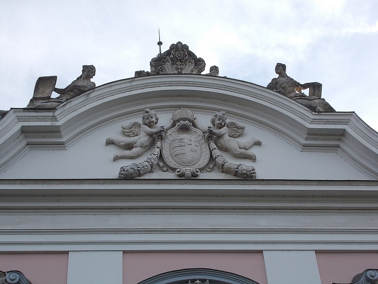 The palace park and grounds