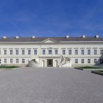 The garden front of Herrenhausen Palace