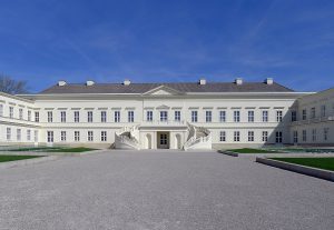 The garden front of Herrenhausen Palace