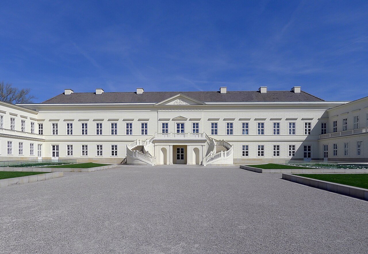 The garden front of Herrenhausen Palace