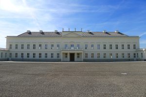 The court of honour of the palace