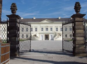 The rebuilt palace