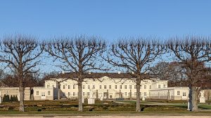 The palace in winter