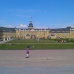 Karlsruhe Palace seen from the front