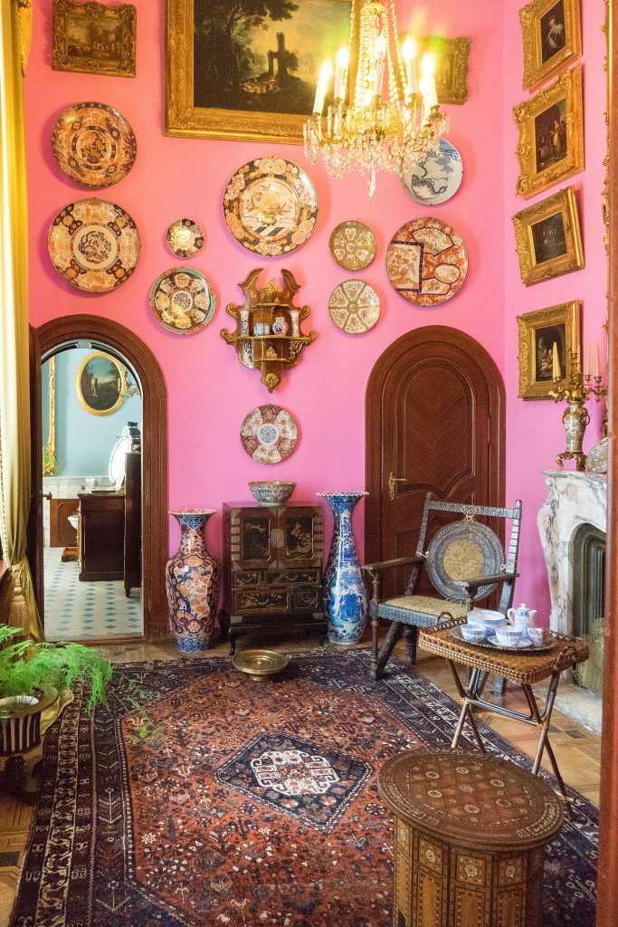 The Exotic Room inside the palace