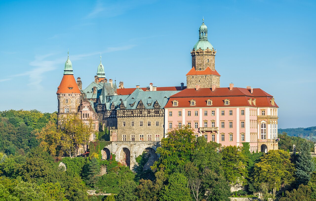 The castle complex at Ksiaz
