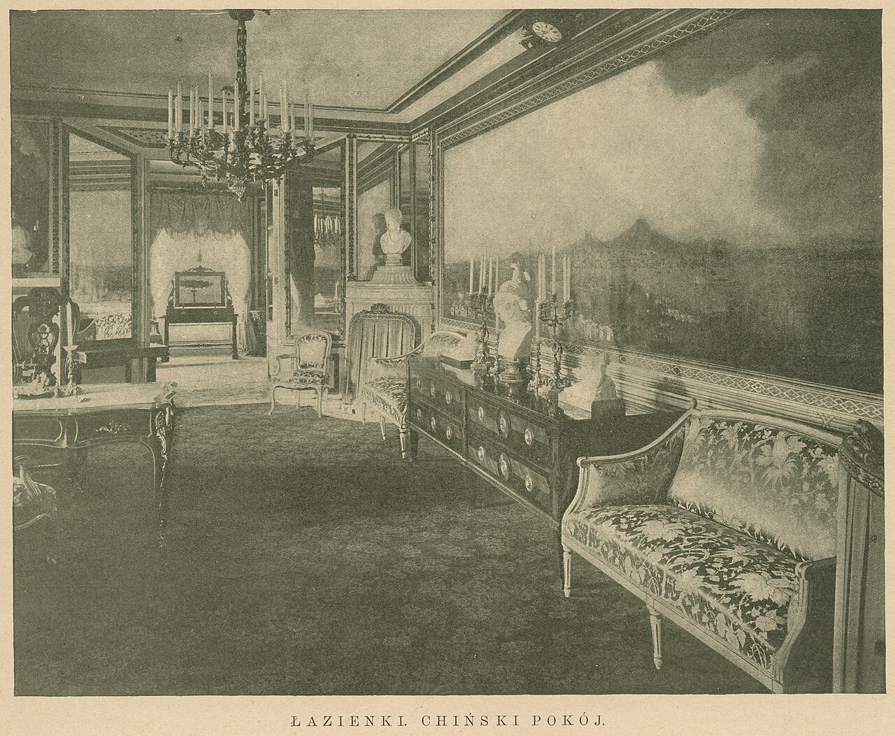 A view within the Royal Baths