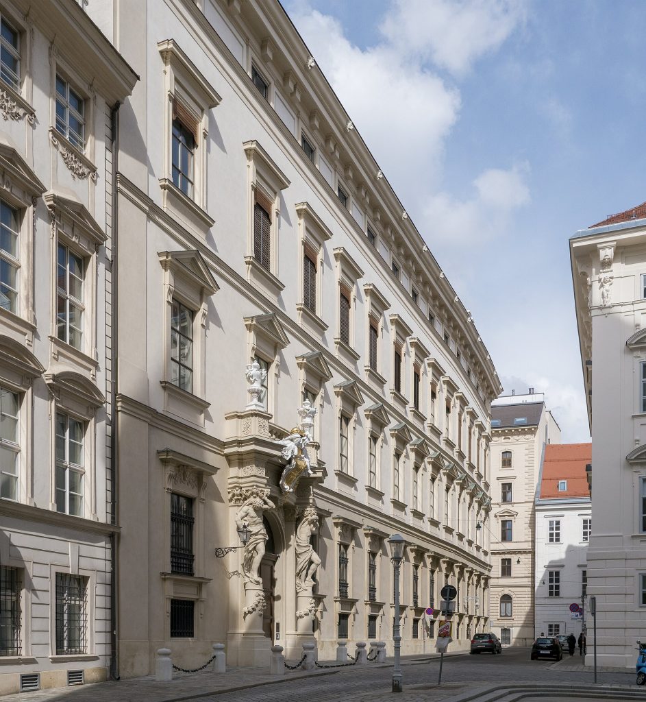 The palace on the Minoritenplatz