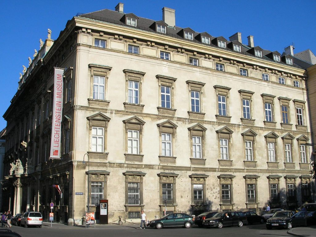 A view of the City Palace from the street