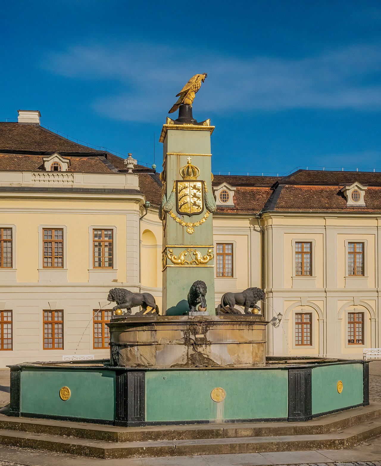 The famous Blooming Baroque gardens of the palace