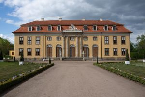 The palace in spring