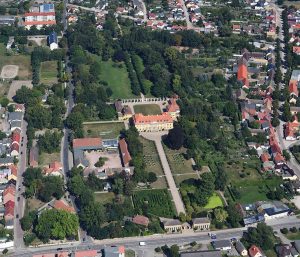 Mosigkau from the air