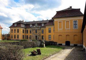 The palace in summer