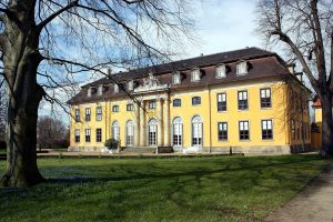 A view of the palace