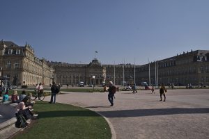 The palace seen from the Konigsbau
