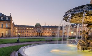 The palace in spring