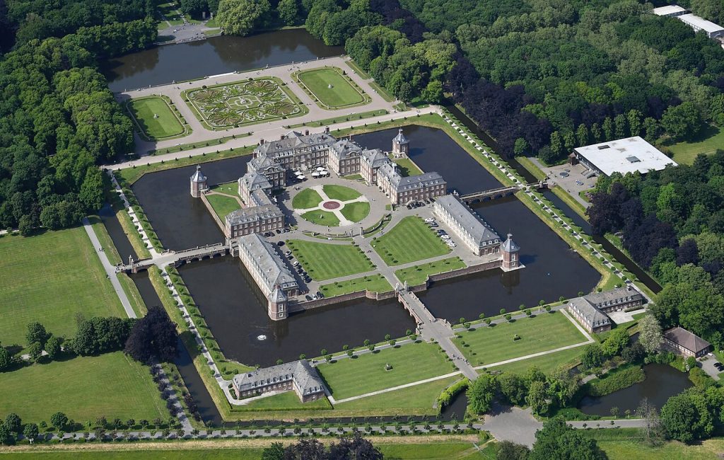 Another aerial view of the palace